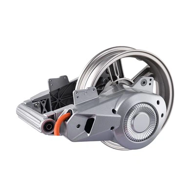 Motore elettrico ZD037 montato su un lato